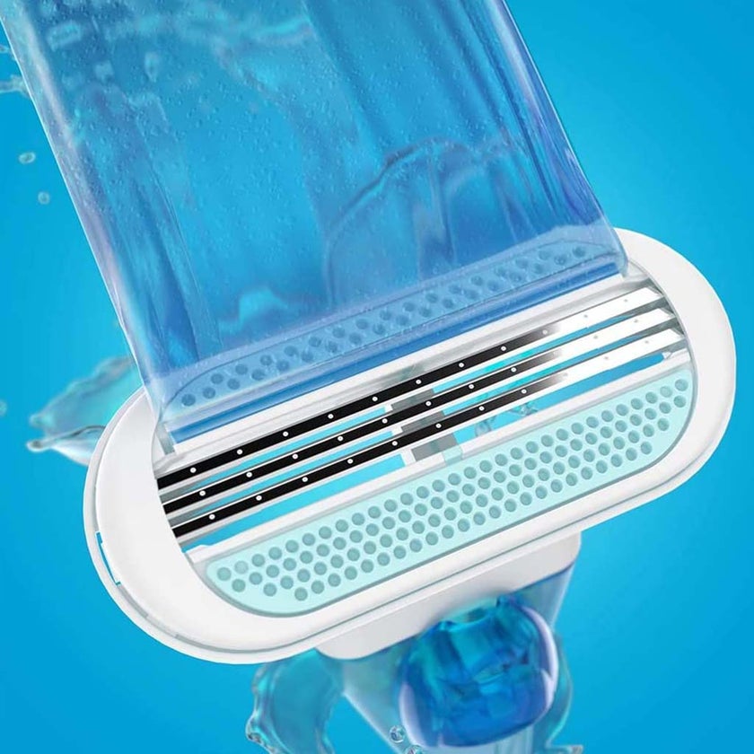 Gillette Venus Passion Close & Clean Women's Razor Blade Refill, Pack of 4's