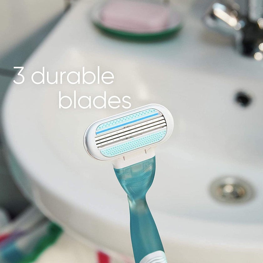 Gillette Venus Passion Close & Clean Women's Razor Blade Refill, Pack of 4's