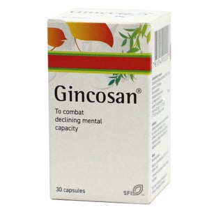 Gincosan Capsules, Pack of 30's