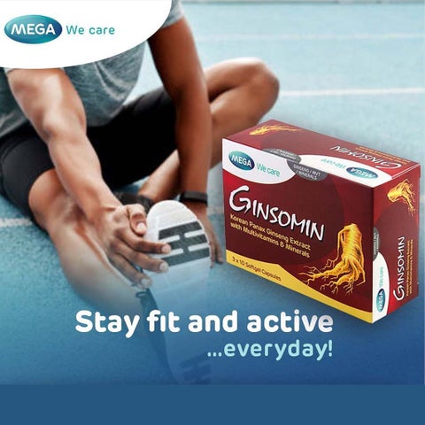 Mega We Care Ginsomin Capsules, Pack of 30's