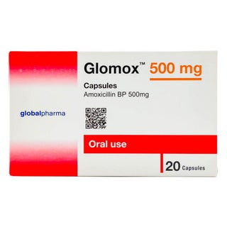 Glomox 500mg Capsules, Pack of 20’s