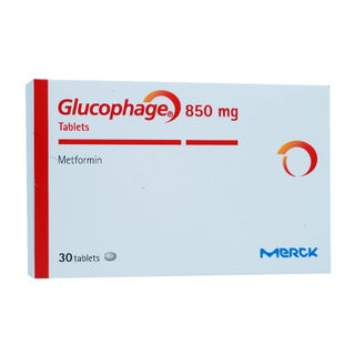 Glucophage 850mg Tablets, Pack of 30's
