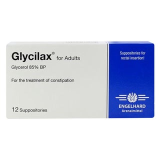 Glycilax 1g Adult Suppositories, Pack of 12's