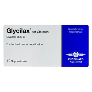 Glycilax Glycerol 85% Children Suppositories, Pack of 12's