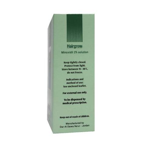 Hairgrow 2% Minoxidil Topical Solution 50ml