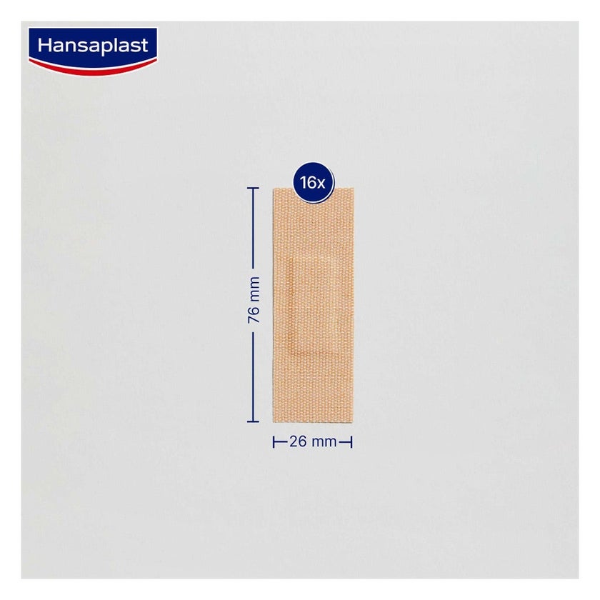 Hansaplast Extra Tough Water Proof Bandages, Pack of 16’s