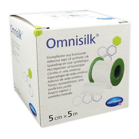 Hartmann Omnisilk Adhesive Synthetic Silk Tape 5cm x 5m