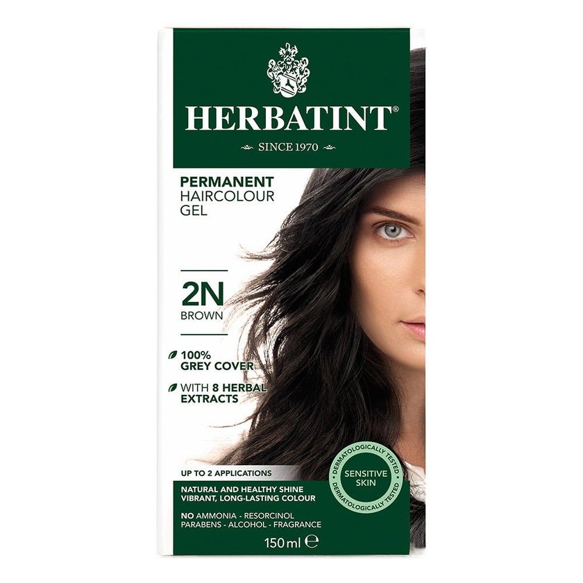 Herbatint 2N Brown Permanent Hair Color Gel 170ml