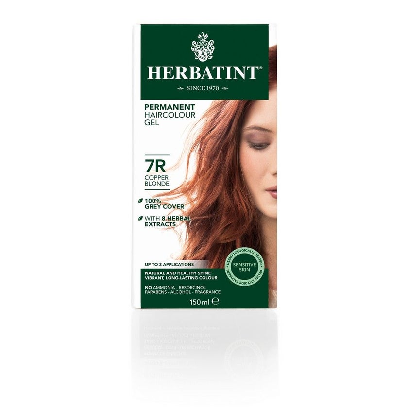 Herbatint 7R Copper Blonde Hair Color Gel 150ml