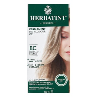 Herbatint 8C Light Ash Blonde Hair Color Gel 150ml