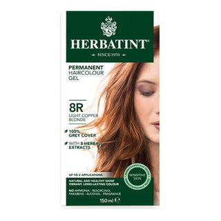 Herbatint 8R Light Copper Blonde Hair Colour Gel 150ml