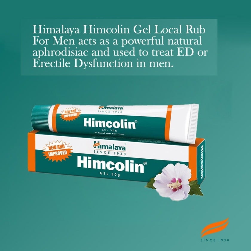 Himalaya Himcolin Gel Local Rub For Men 30g