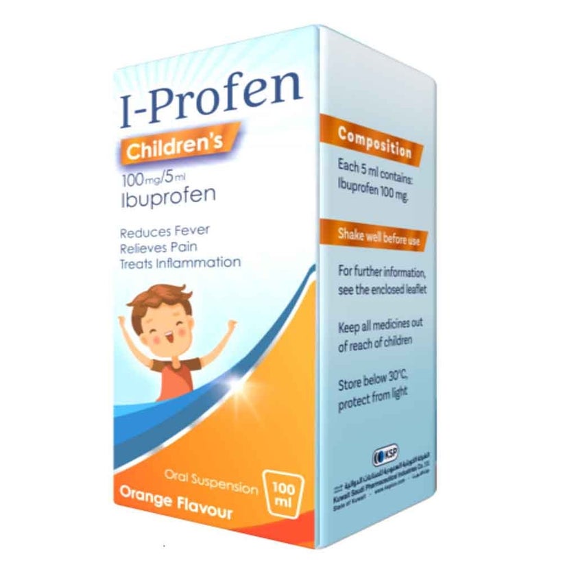 I-Profen 100mg/5ml Suspension 100ml