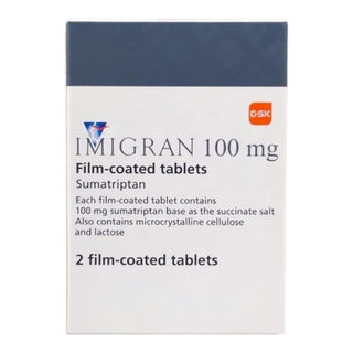 Imigran 100mg Tablets, Pack of 2's