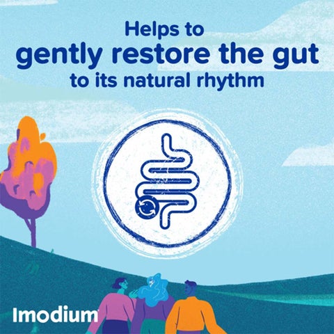 Imodium Instants 2mg Melt in Mouth Tablets For Diarrhea, Pack of 6's