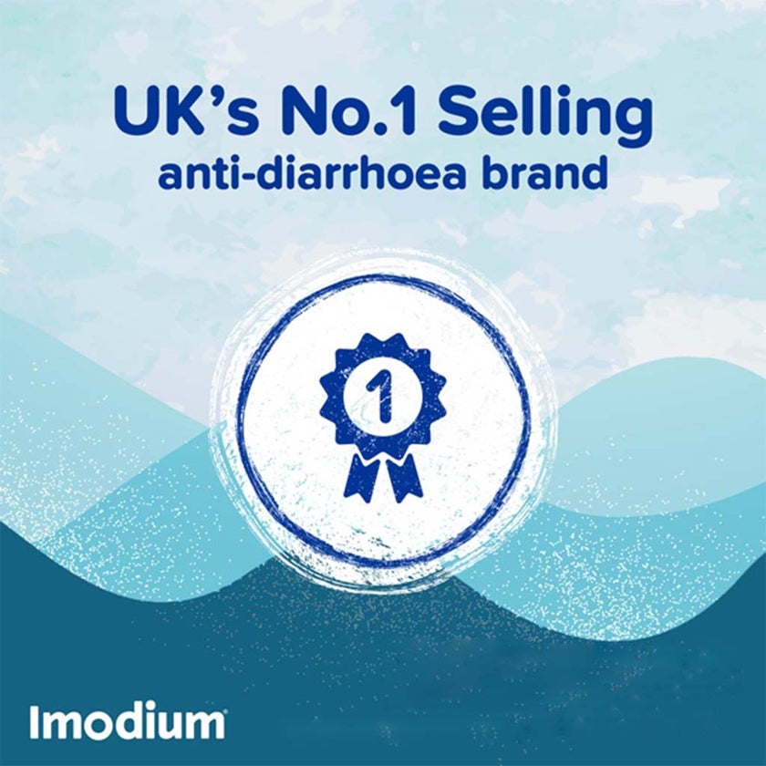 Imodium Instants 2mg Melt in Mouth Tablets For Diarrhea, Pack of 6's