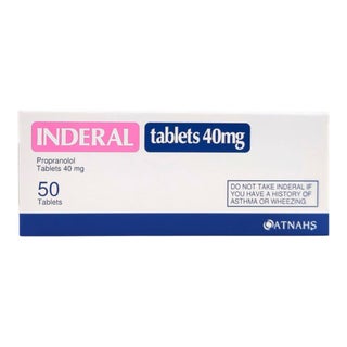 Inderal 40mg Tablets, Pack of 50's