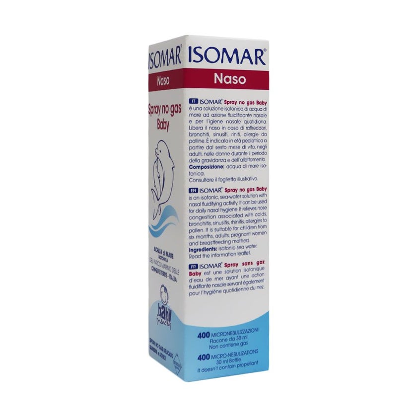 Isomar Nose No Gas Baby Spray 30ml