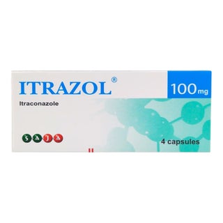 Itrazol 100mg Capsules, Pack of 4's