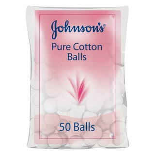 Johnson's 100% Pure Cotton Balls, Pack of 50's