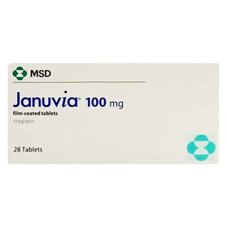 Januvia 100mg Tablets, Pack of 28's