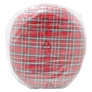 Jobri Better Health Plaid Ring Cushion, 16 Inch - BH1016