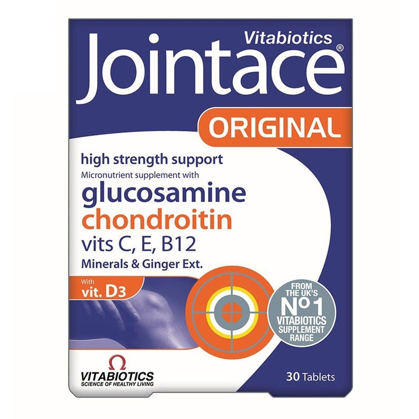 Vitabiotics Jointace Original High Strength Joint Support Tablets With Glucosamine & Chondroitin, Pack of 30's