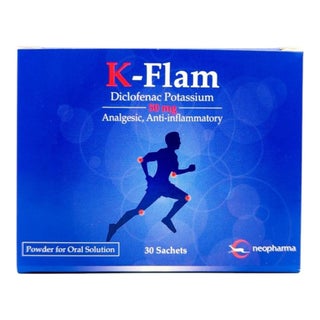 K Flam 50mg Sachets, Pack of 30's