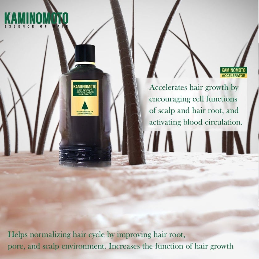 Kaminomoto Hair Growth Accelerator II For Hair Loss 180ml