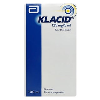 Klacid 125mg/5ml Granules For Oral Suspension 100ml