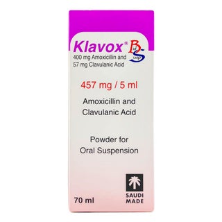 Klavox 457mg/5ml Powder For Oral Suspension 70ml