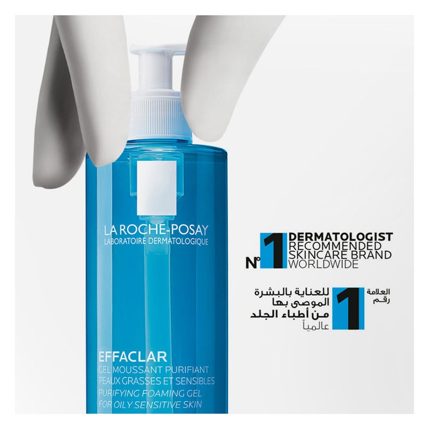 La Roche-Posay Effaclar Purifying Foaming Gel Cleanser, Oily Skin - 400ml