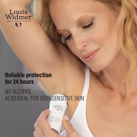 Louis Widmer Antiperspirant Non-Scented Deo Creme 40ml