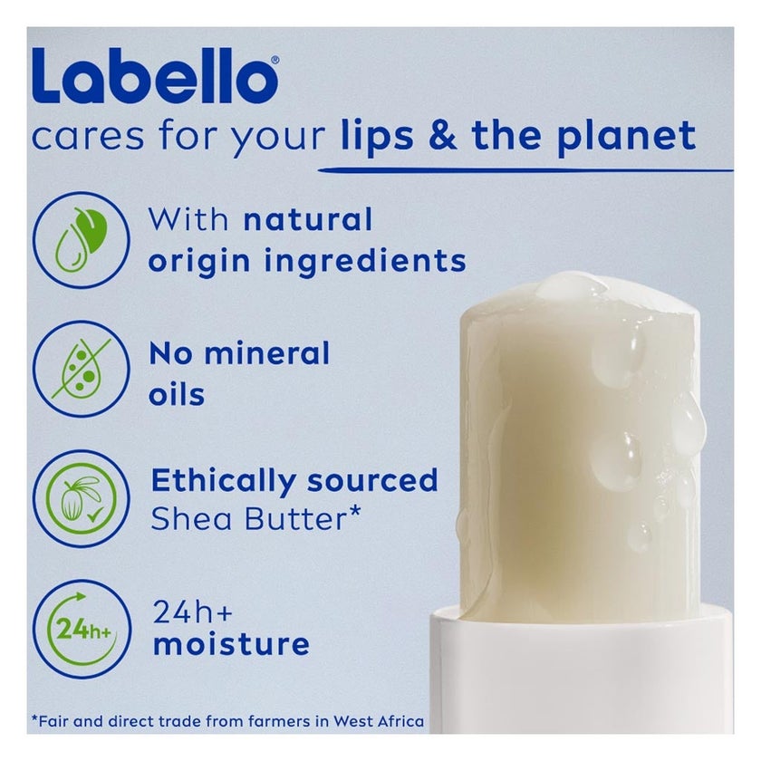Labello 24H Moisture SPF15 Men Active Lip Balm 4.8g