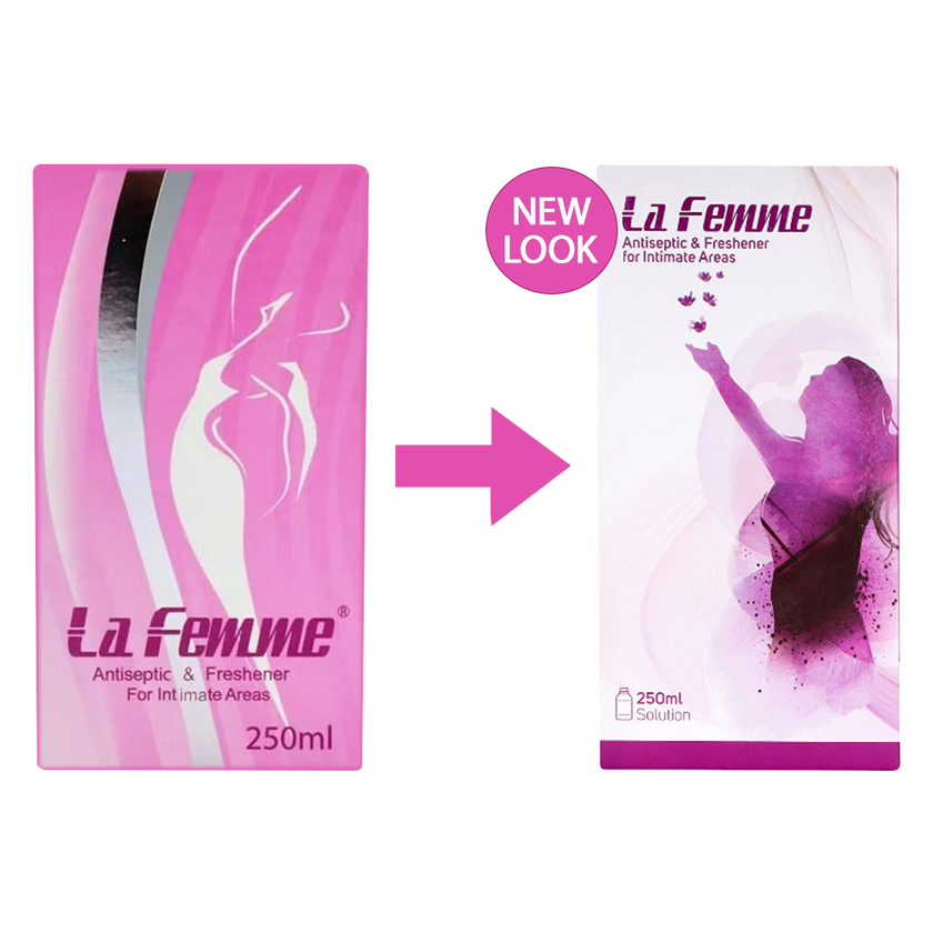 Lafemme Intimate Areas Antiseptic Solution 250ml