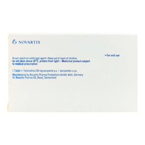 Lamisil 250mg Tablets, Pack of 14's