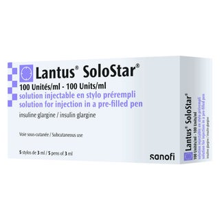Lantus SoloStar Injection Pre-Filled Pen 3ml, Pack of 5's
