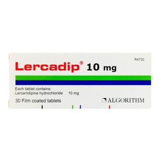 Lercadip 10mg Tablets, Pack of 30's
