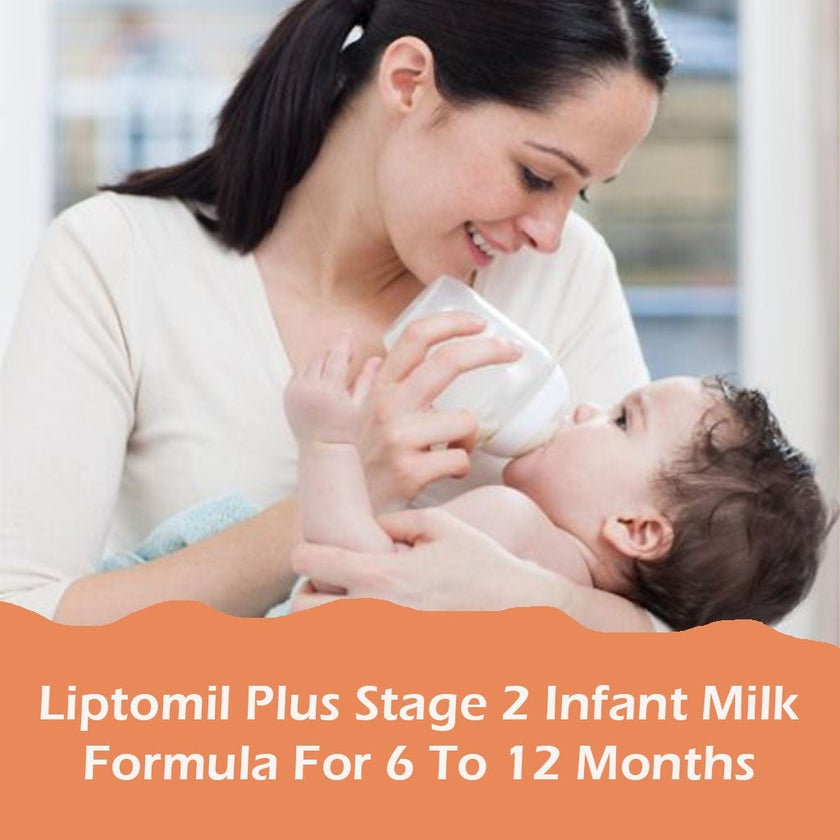 Liptomil Plus Stage 2 Infant Milk Formula For 6 To 12 Months 400g