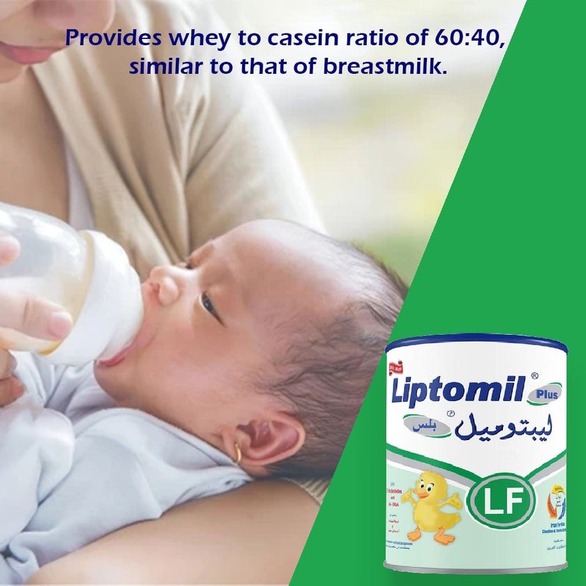Liptomil Plus LF Lactose Free Baby Milk Formula For 0+ Months 400g