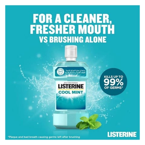Listerine Cool Mint Mouthwash 250ml