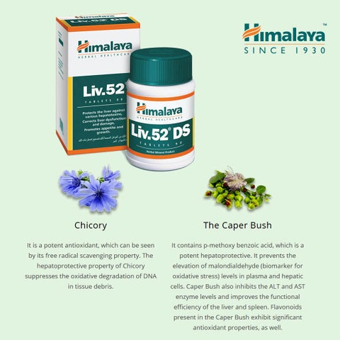 Himalaya Liv.52 DS Tablets, Pack of 90's
