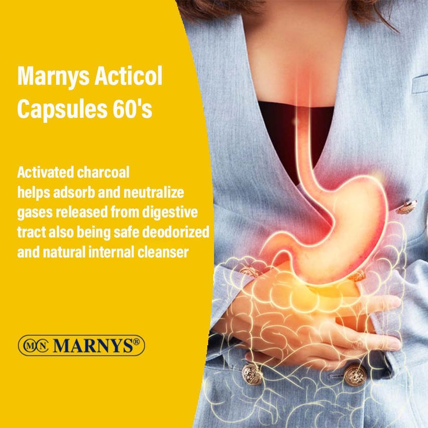 Marnys Acticol Capsules, Pack of 60's