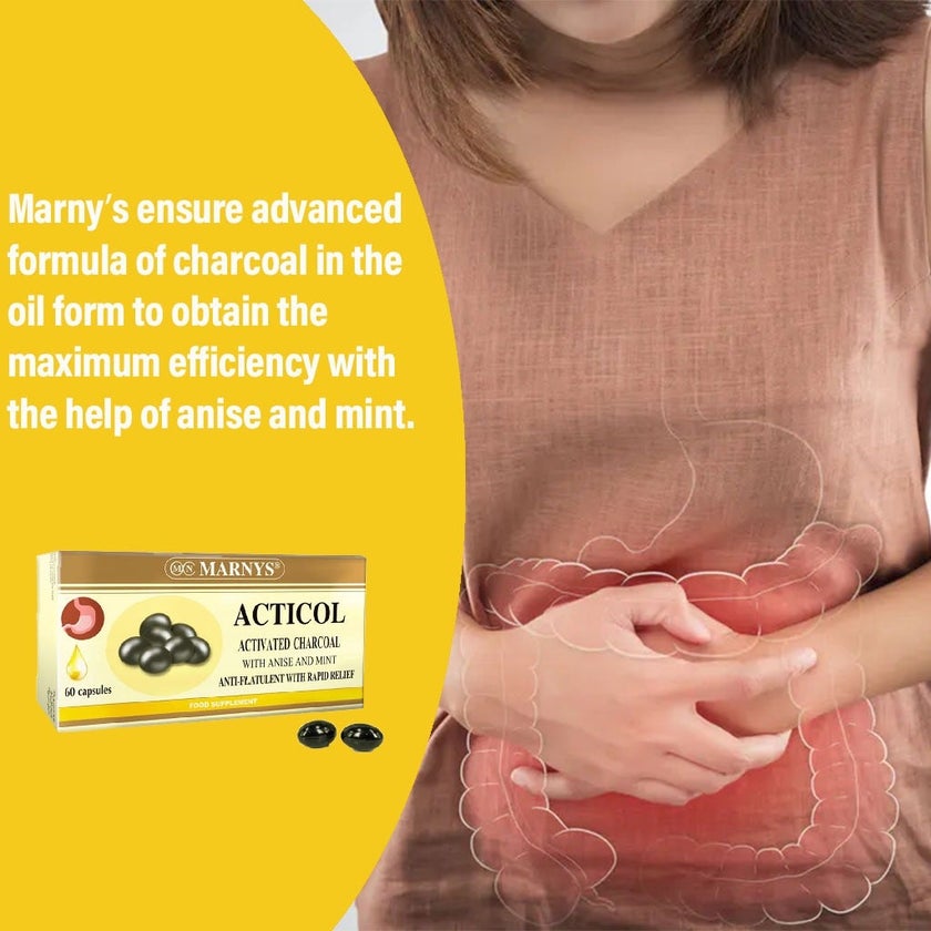 Marnys Acticol Capsules, Pack of 60's