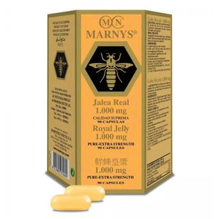 Marnys Royal Jelly 1000mg Capsules, Pack of 90's