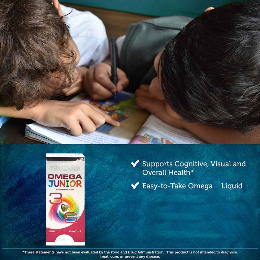 Marnys Omega Junior 3+6 Liquid 125ml