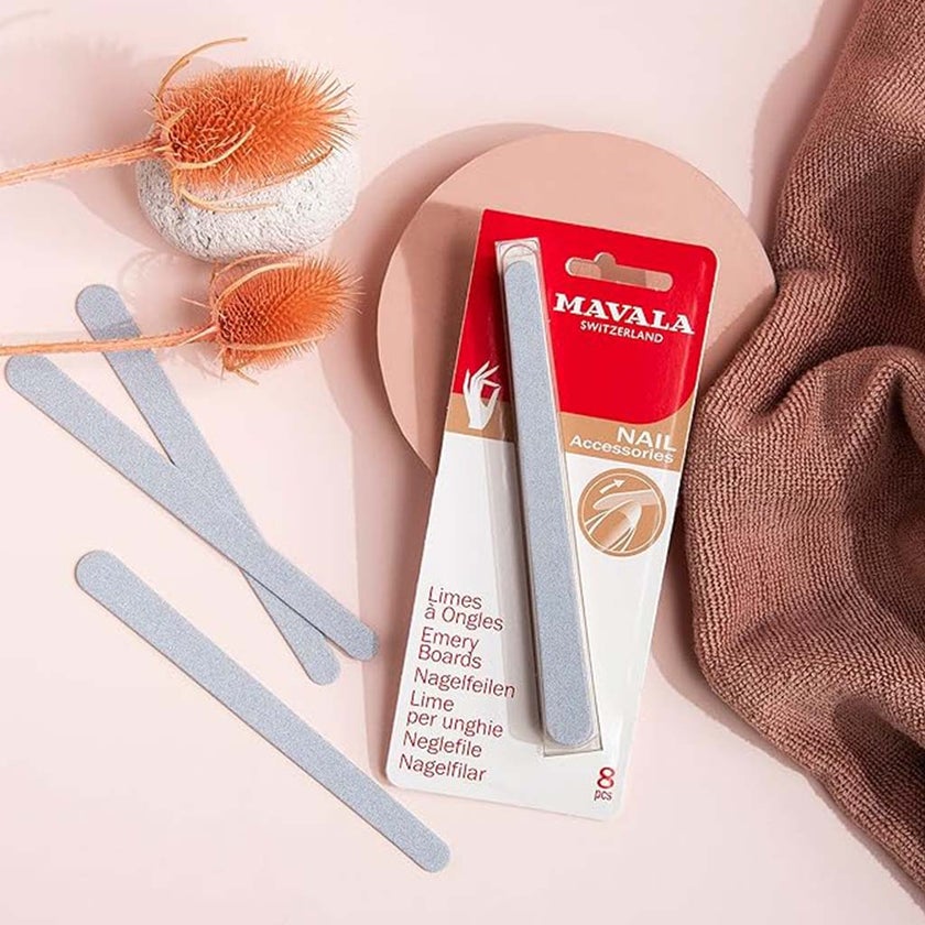 Mavala Emery Boards For Nail Filing, Pack of 8’s