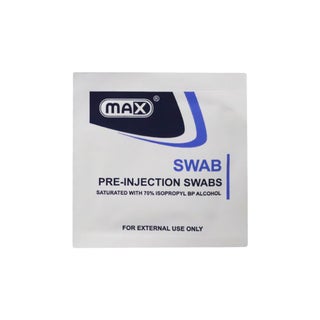 Max Alcohol Swab, Pack of 200's