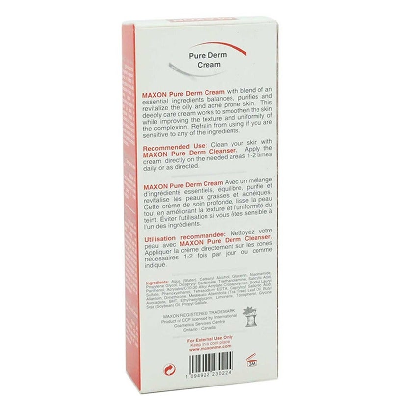 Maxon Pure Derm Cream 30ml