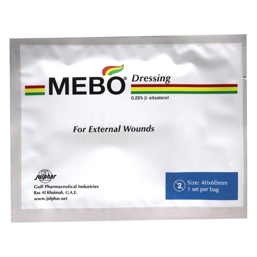 Mebo Wound Dressing 40mm x 60mm, Pack of 5's
